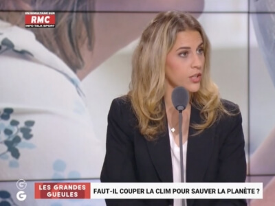 « Les Grandes Gueules » RMC. Faut-il couper la clim pour sauver la planète ? 